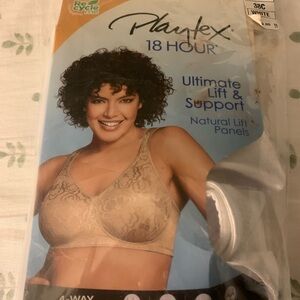 Playtex 18 Hour Ultimate Lift Bra - white
